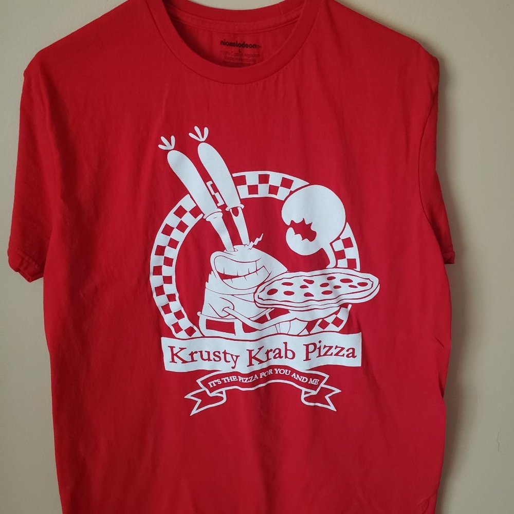 Red T-Shirt Spongebob Mr. Krabs